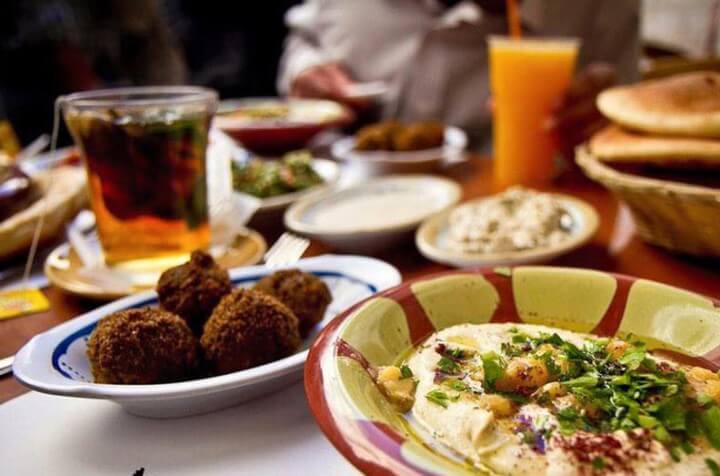Falafel Meal Amman Jordan