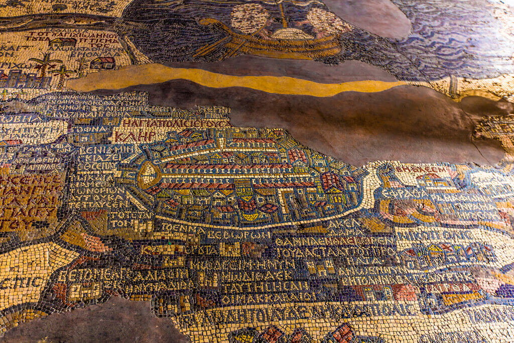 Mosaic Madaba Church