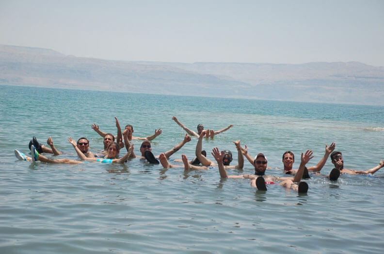 FLoating at the Dead Sea